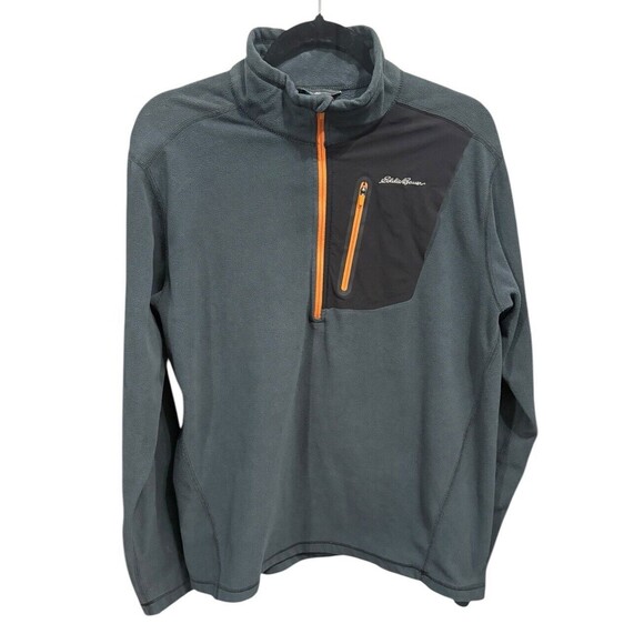 Eddie Bauer First Ascent Men’s 1/4 Zip Fleece Size Large Hiking‎ Outdoor - Picture 1 of 3
